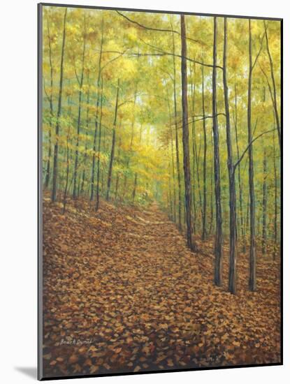 Autumn Trail-Bruce Dumas-Mounted Giclee Print