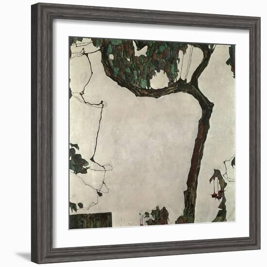 Autumn Tree, 1909-Egon Schiele-Framed Giclee Print