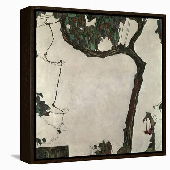 Autumn Tree, 1909-Egon Schiele-Framed Premier Image Canvas