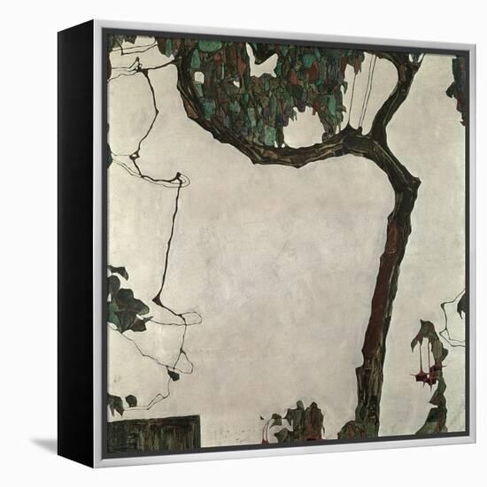 Autumn Tree, 1909-Egon Schiele-Framed Premier Image Canvas