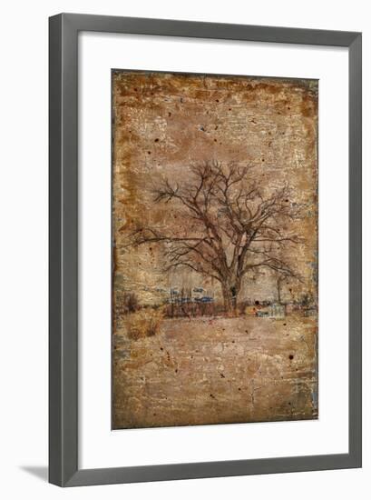 Autumn Tree Duo-LightBoxJournal-Framed Giclee Print