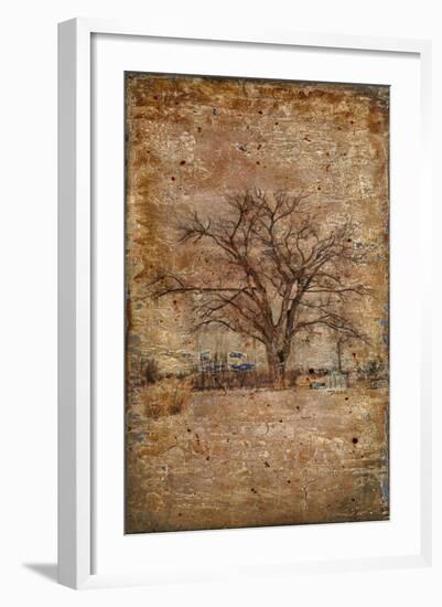 Autumn Tree Duo-LightBoxJournal-Framed Giclee Print