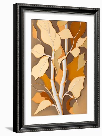 Autumn Tree-Lea Faucher-Framed Art Print