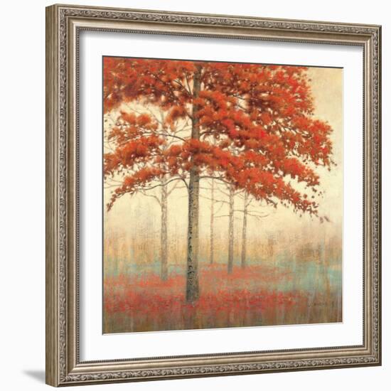 Autumn Trees II-James Wiens-Framed Premium Giclee Print