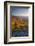 Autumn trees on mountain, Baxter Mountain, Adirondack Mountains State Park, New York State, USA-null-Framed Photographic Print