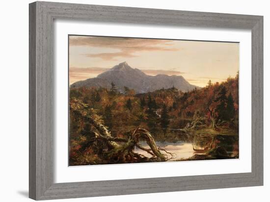 Autumn Twilight, View of Corway Peak, 1834-Thomas Cole-Framed Giclee Print