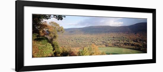 Autumn View from Hildene, Manchester, Vermont, USA-Walter Bibikow-Framed Photographic Print