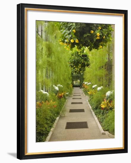 Autumn View of Longwood Gardens, Pennsylvania, Usa-Adam Jones-Framed Photographic Print