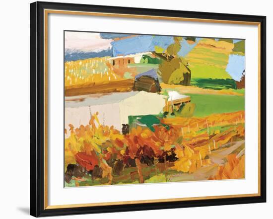 Autumn Vines-Lise Temple-Framed Giclee Print