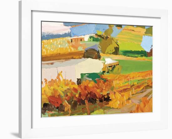 Autumn Vines-Lise Temple-Framed Giclee Print
