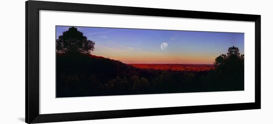 Autumn vista in Brown County State Park, Indiana, USA-Anna Miller-Framed Photographic Print