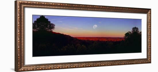 Autumn vista in Brown County State Park, Indiana, USA-Anna Miller-Framed Photographic Print