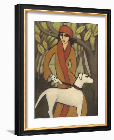 Autumn Walk - Platinum-Marsha Hammel-Framed Giclee Print