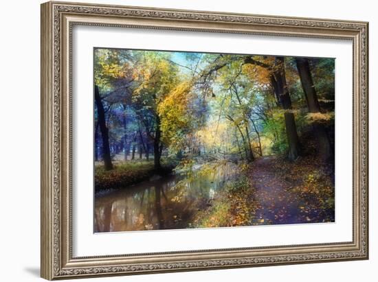 Autumn Walk-John Rivera-Framed Photographic Print