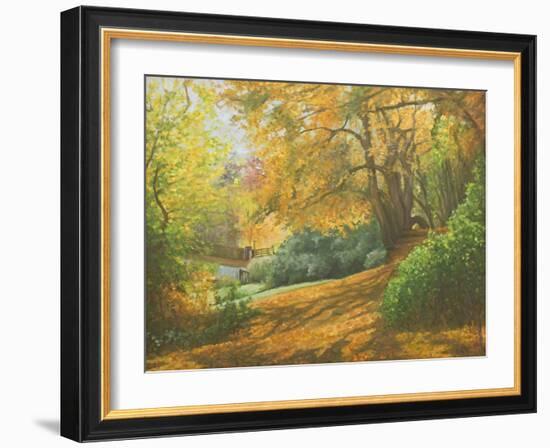 Autumn Woodlands, Kent, 2011-Peter Breeden-Framed Giclee Print