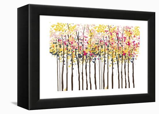 Autumn Woods-Sara Berrenson-Framed Stretched Canvas