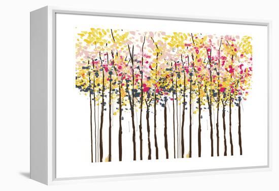 Autumn Woods-Sara Berrenson-Framed Stretched Canvas