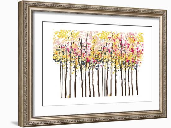 Autumn Woods-Sara Berrenson-Framed Art Print