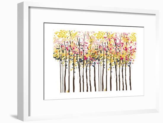 Autumn Woods-Sara Berrenson-Framed Art Print