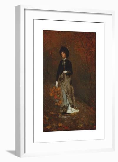 Autumn-Winslow Homer-Framed Premium Giclee Print