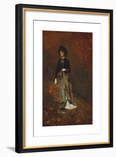 Autumn-Winslow Homer-Framed Premium Giclee Print