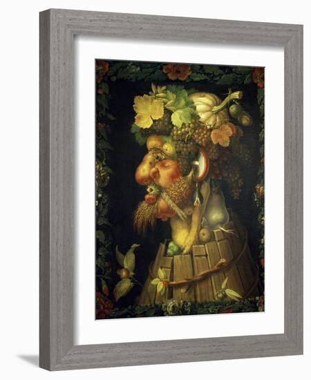 Autumn-Giuseppe Arcimboldo-Framed Giclee Print