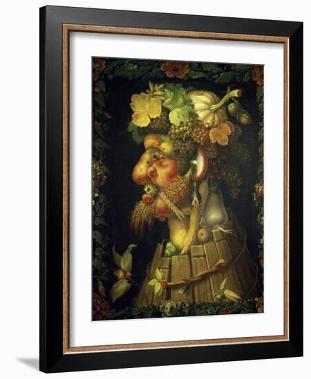 Autumn-Giuseppe Arcimboldo-Framed Giclee Print