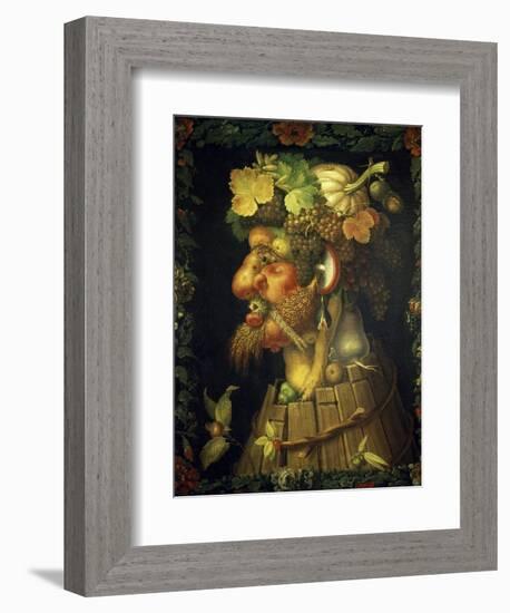 Autumn-Giuseppe Arcimboldo-Framed Premium Giclee Print