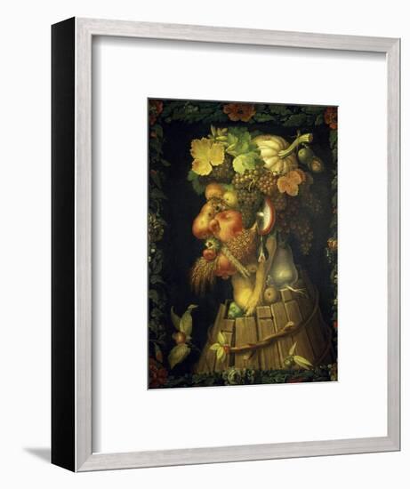 Autumn-Giuseppe Arcimboldo-Framed Premium Giclee Print