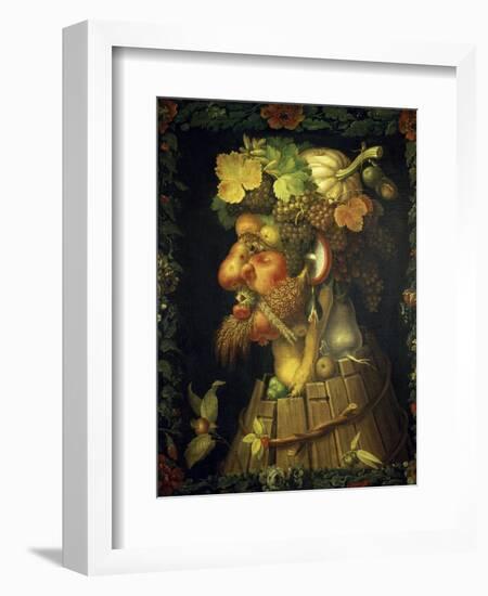 Autumn-Giuseppe Arcimboldo-Framed Premium Giclee Print