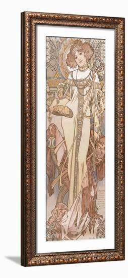 Autumn-Alphonse Mucha-Framed Giclee Print