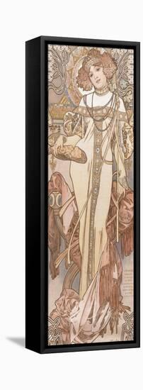 Autumn-Alphonse Mucha-Framed Premier Image Canvas