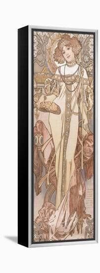 Autumn-Alphonse Mucha-Framed Premier Image Canvas