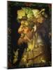 Autumn-Giuseppe Arcimboldo-Mounted Giclee Print