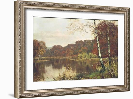 Autumn-Edward Wilkins Waite-Framed Giclee Print