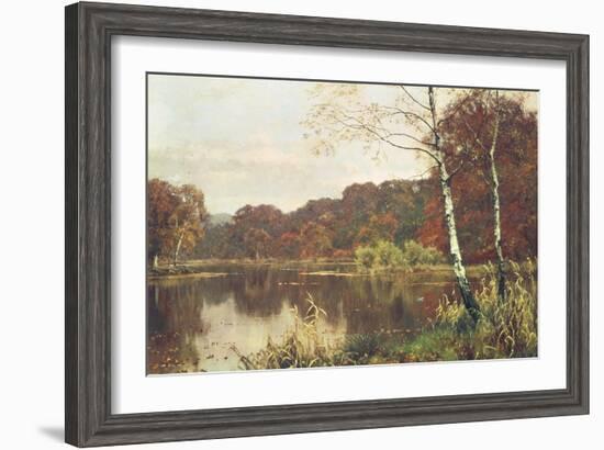 Autumn-Edward Wilkins Waite-Framed Giclee Print