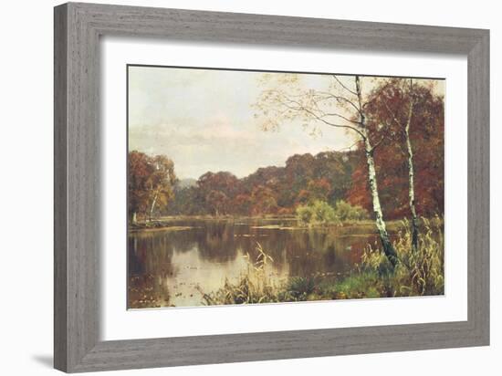 Autumn-Edward Wilkins Waite-Framed Giclee Print