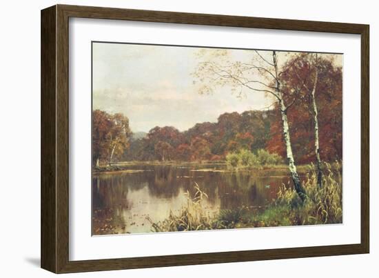 Autumn-Edward Wilkins Waite-Framed Giclee Print