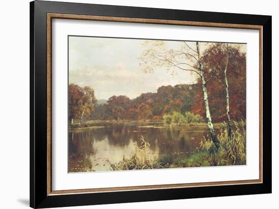 Autumn-Edward Wilkins Waite-Framed Giclee Print