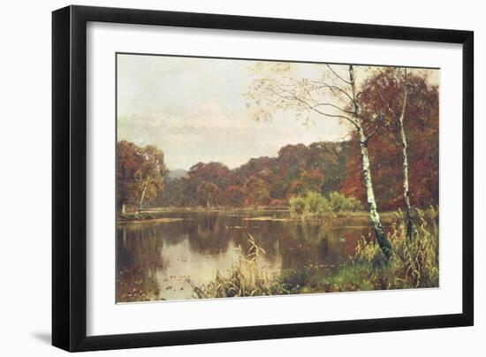 Autumn-Edward Wilkins Waite-Framed Giclee Print
