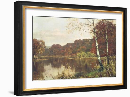 Autumn-Edward Wilkins Waite-Framed Giclee Print