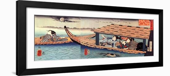 Autumn-Kuniyoshi Utagawa-Framed Giclee Print