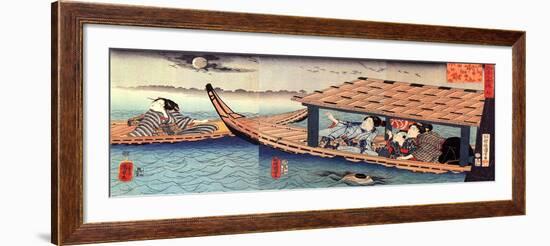 Autumn-Kuniyoshi Utagawa-Framed Giclee Print