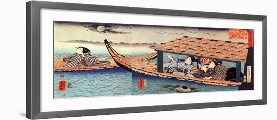 Autumn-Kuniyoshi Utagawa-Framed Giclee Print