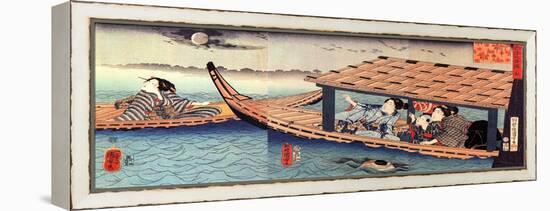 Autumn-Kuniyoshi Utagawa-Framed Premier Image Canvas