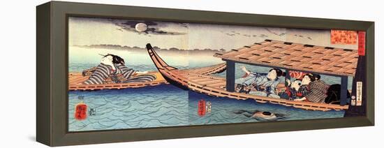 Autumn-Kuniyoshi Utagawa-Framed Premier Image Canvas