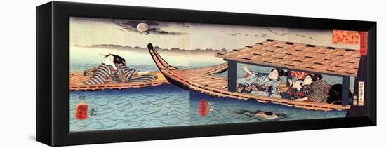 Autumn-Kuniyoshi Utagawa-Framed Premier Image Canvas