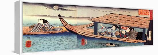 Autumn-Kuniyoshi Utagawa-Framed Premier Image Canvas