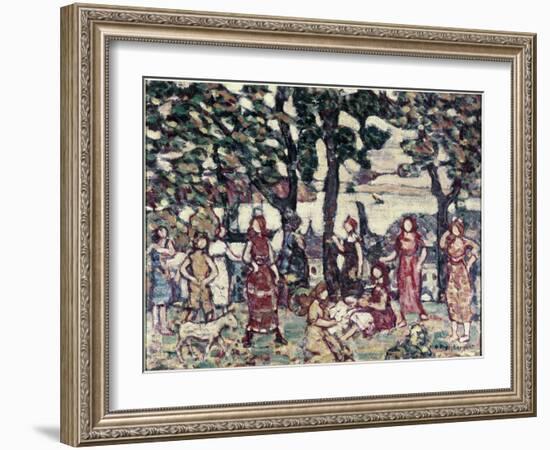 Autumn-Maurice Brazil Prendergast-Framed Giclee Print