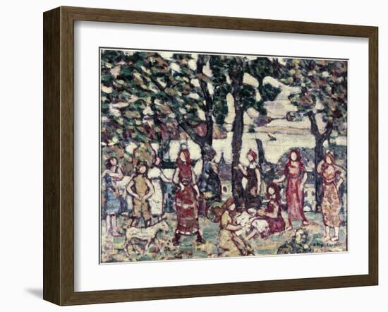 Autumn-Maurice Brazil Prendergast-Framed Giclee Print